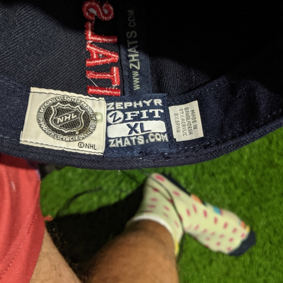 Zhats Washington Capitals Embroided Fitted Cap Size XL - Picture 7 of 7